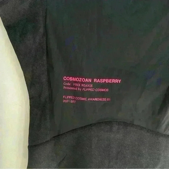 NEW Flipped Lab Long Sleeve Activewear Sparkling Black 3D Quarter Zip Size S - Picture 8 of 8